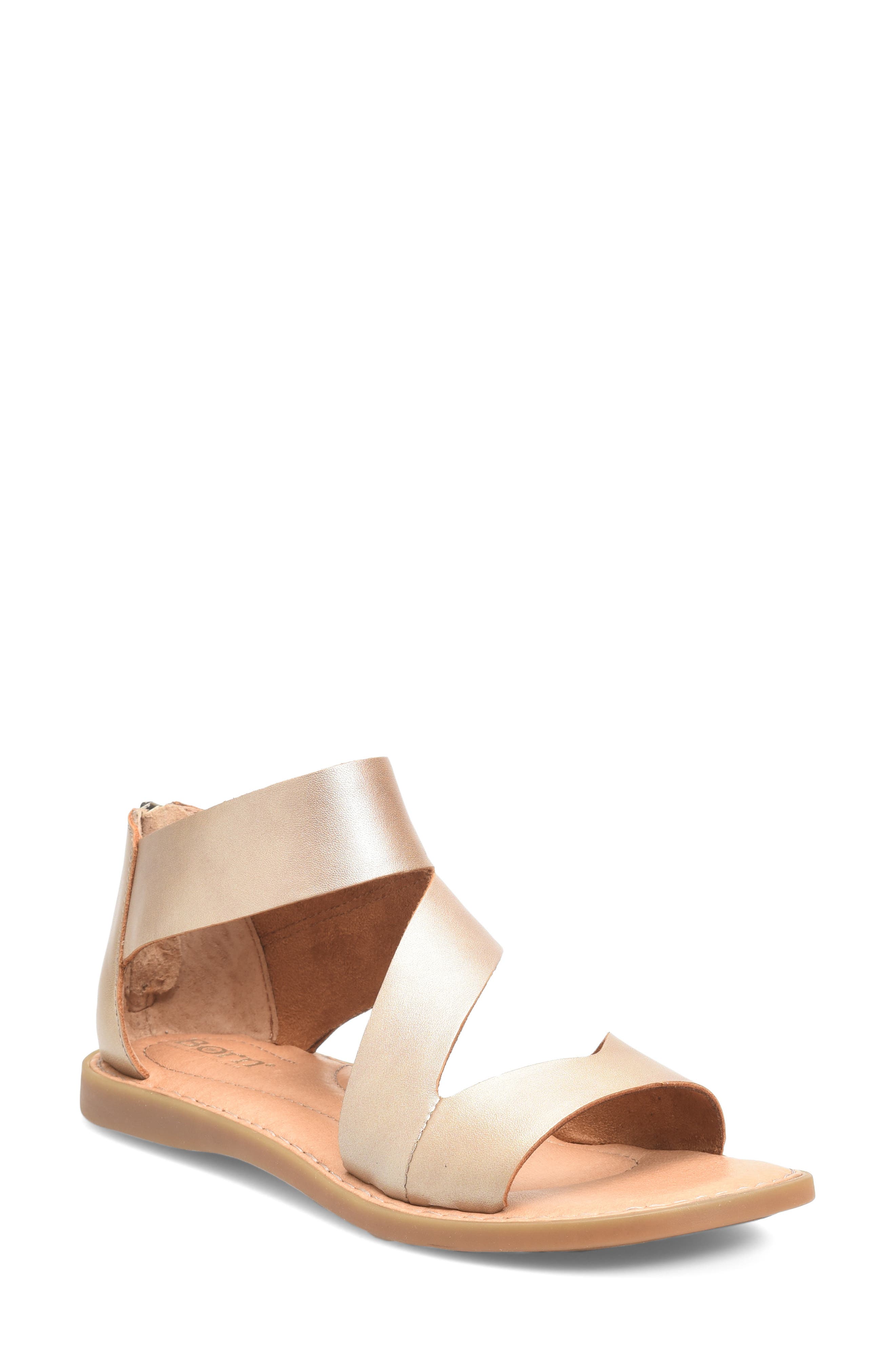 Irie Sandal, Main, color, GOLD METALLIC SUEDE