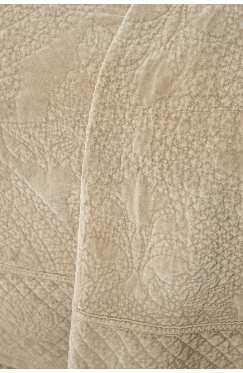 Pom Pom at Home Marseille Coverlet, Alternate, color, Taupe