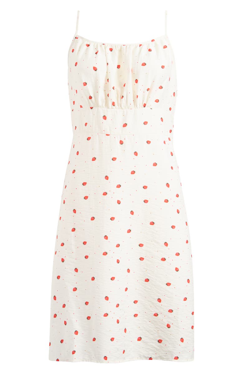 VERO MODA Odette Sleeveless Dress, Alternate, color, Snow White Detail