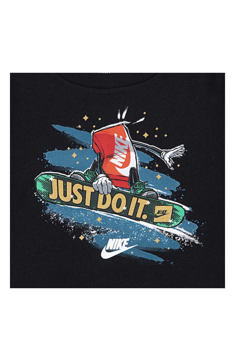 Nike Kids' Snowboard Boxy Graphic T-Shirt, Alternate, color, Black