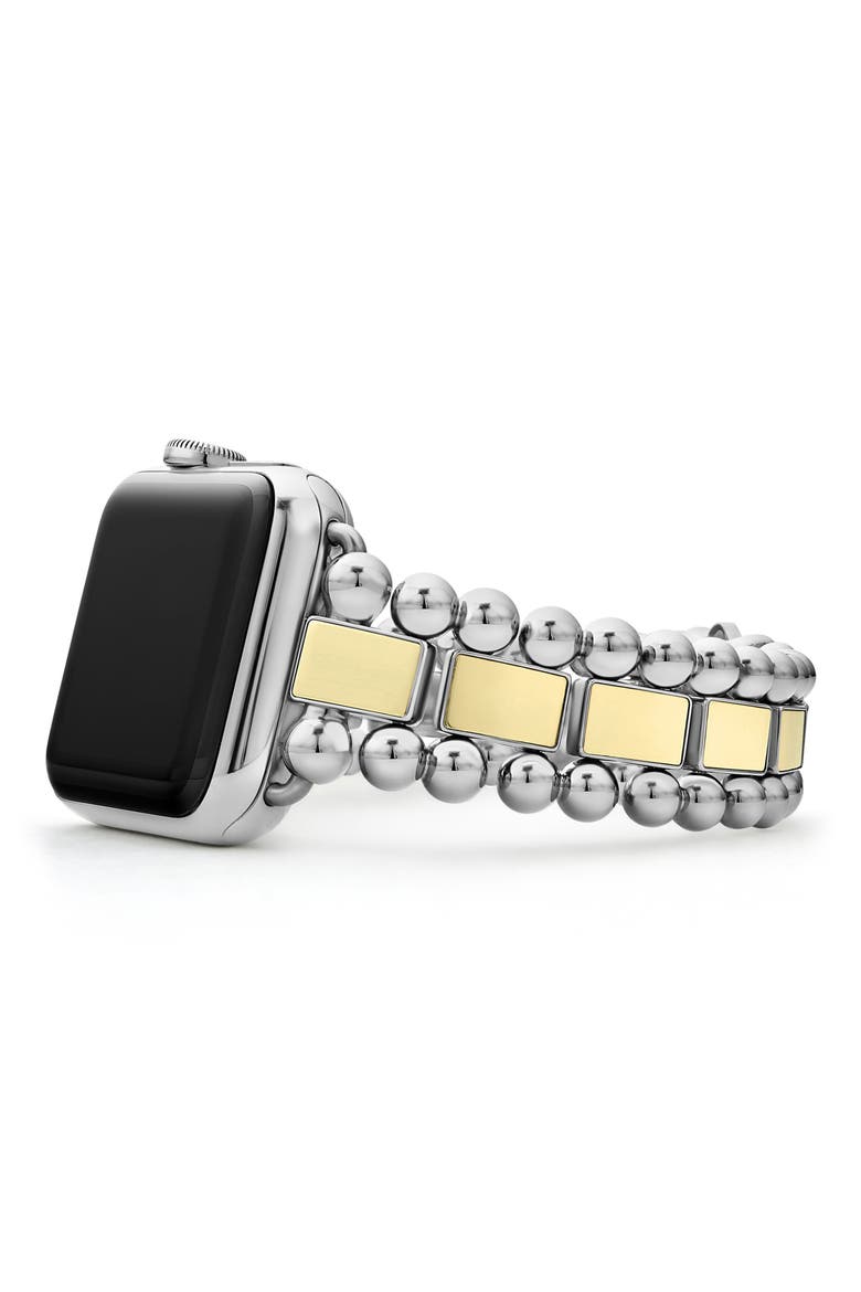 Smart Caviar Apple Watch® Watchband & Bracelet Set, Alternate, color, SILVER