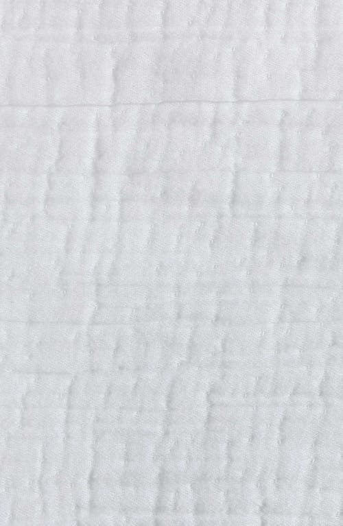 Calvin Klein Home Washed Textured Reversible Comforter Set In White