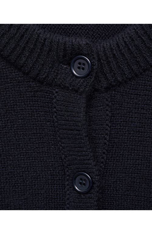 Mango Sea Cardigan In Blue