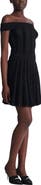 Balmain Pleated glitter knit skirt