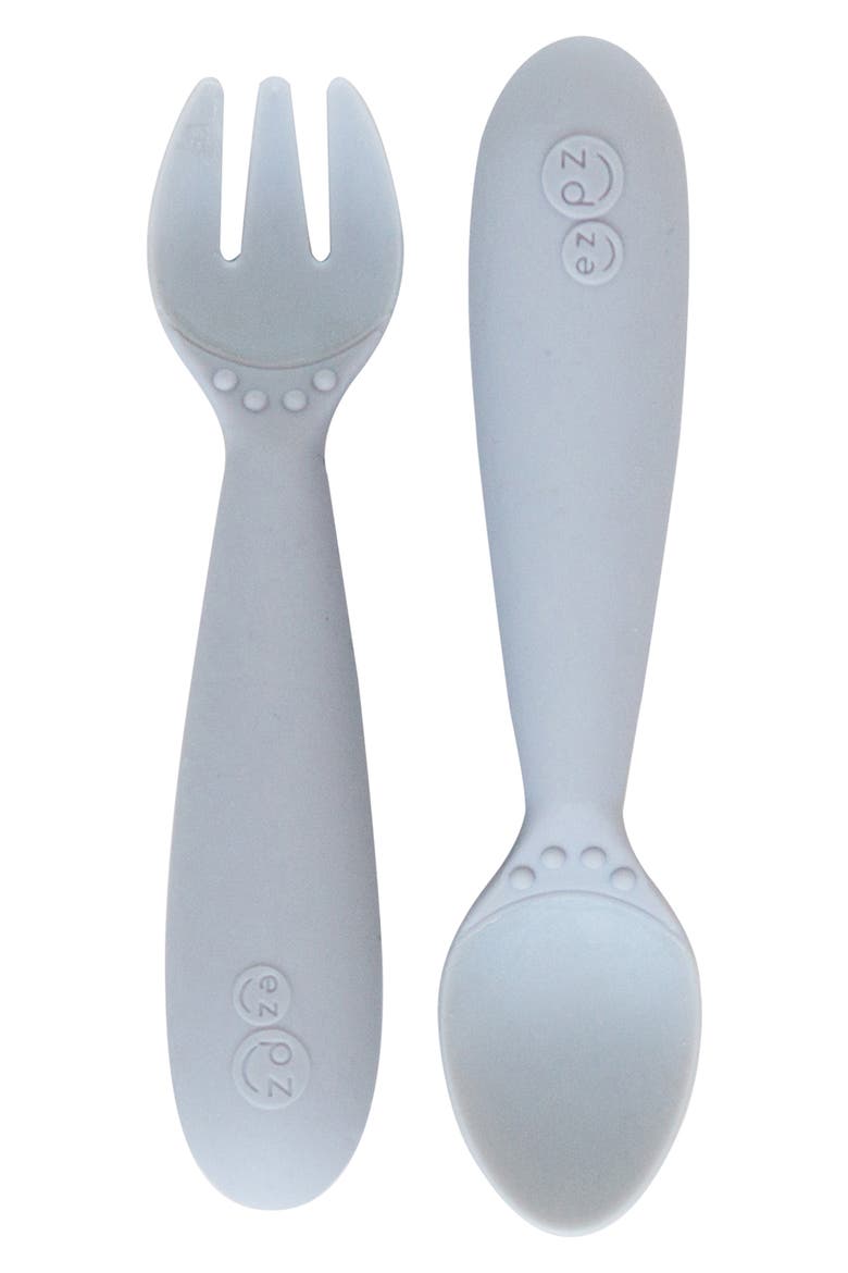 Mini Utensils Set, Main, color, PEWTER