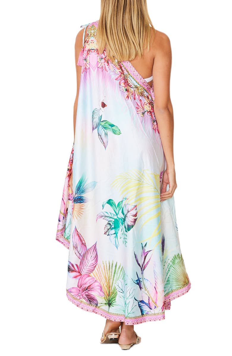 RANEES Tropical Paradise Cover-Up Dress, Alternate, color, Pink Multi