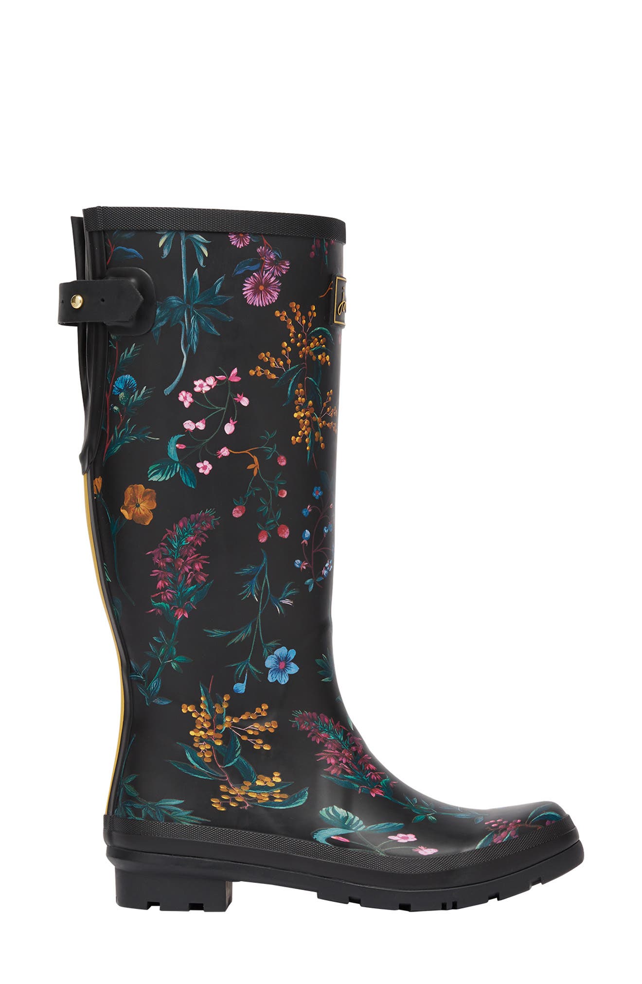 Joules Welly Print Waterproof Rain Boot, Alternate, color, 