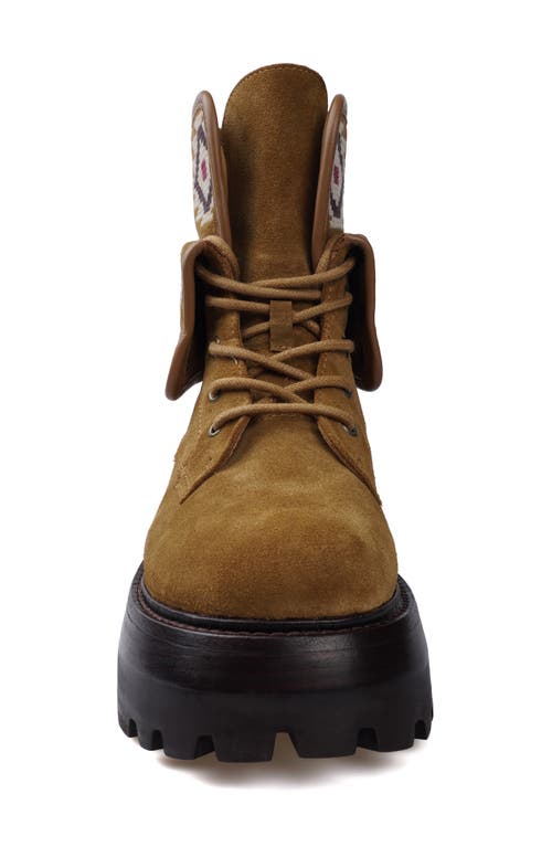 Zigi Tenisha Platform Bootie In Brown