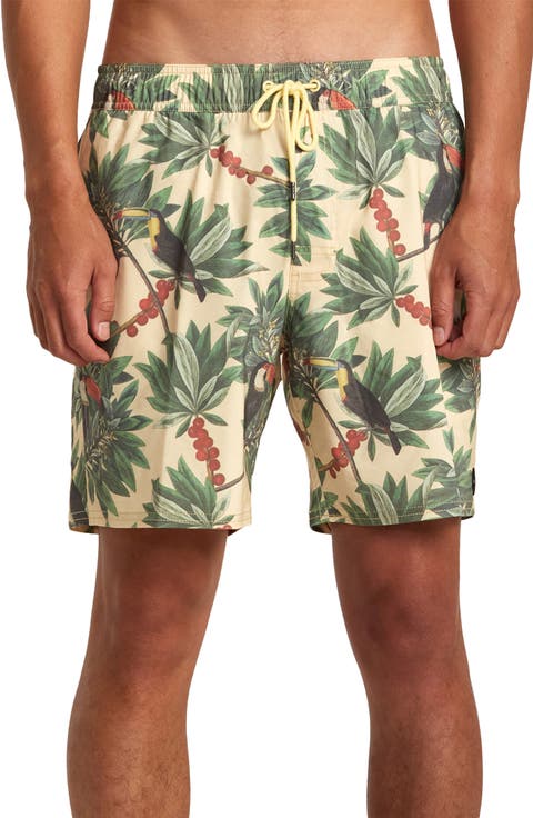 Barnes Tropical Print Shorts