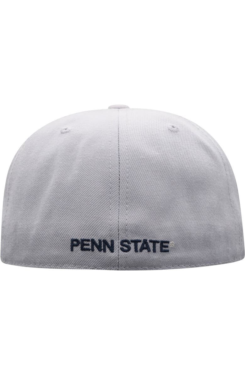 TOP OF THE WORLD Men's Top of the World Gray Penn State Nittany Lions Fitted Hat, Alternate, color, Gray