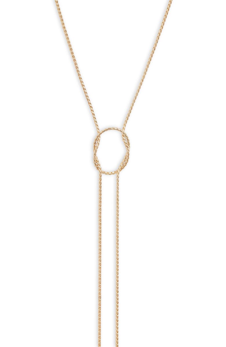 Halogen<sup>®</sup> Knotted Y-Necklace, Alternate, color, 