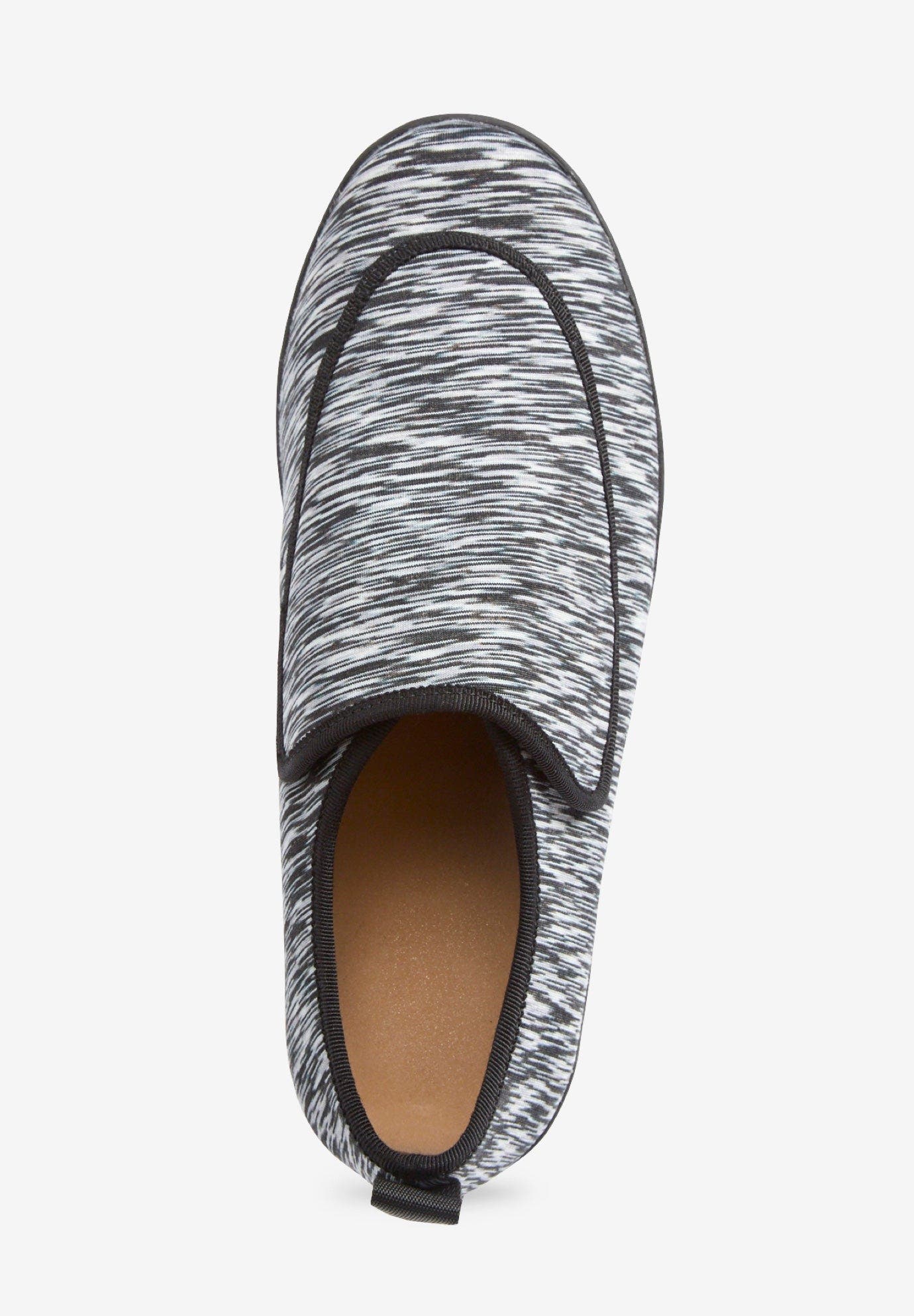 Comfortview The Coen Orthotic Flat, Alternate, color, Black Marled