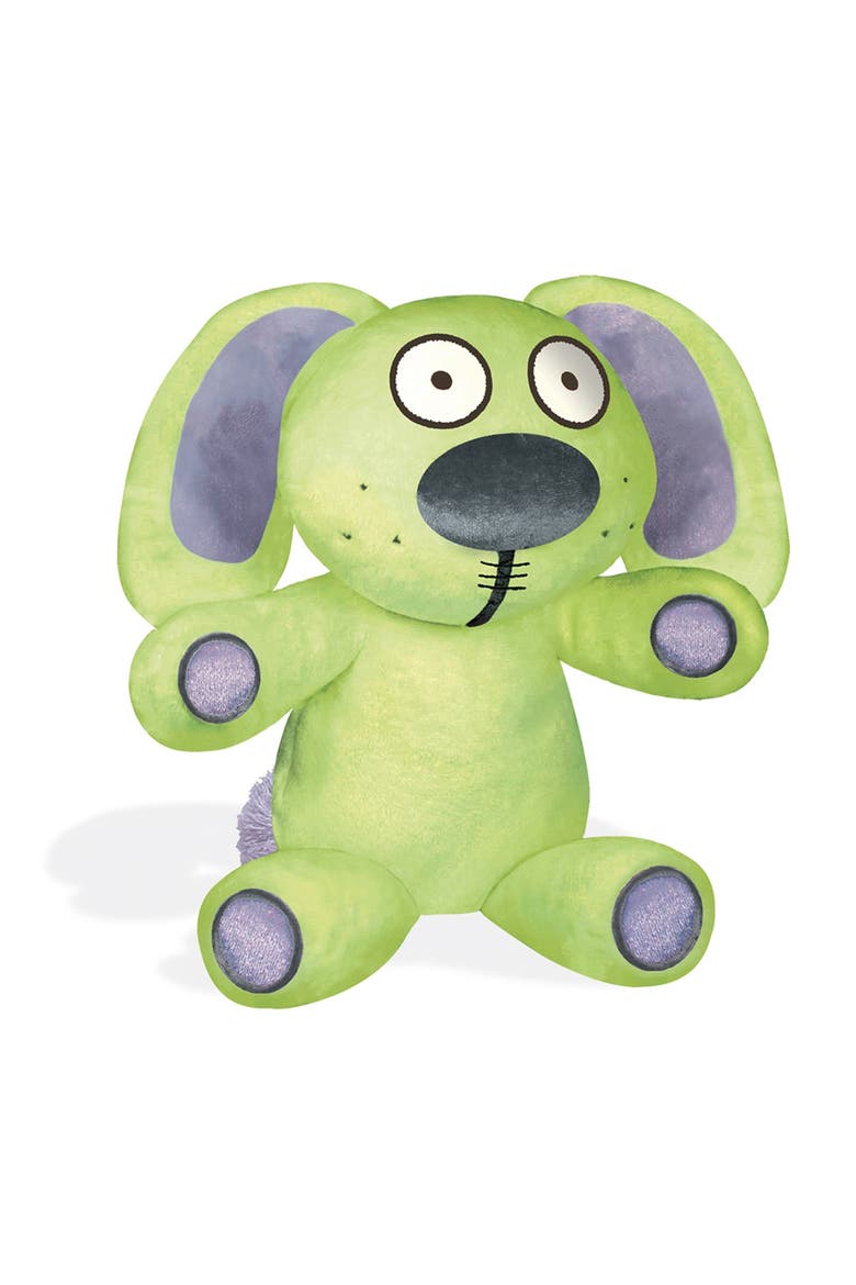 Knuffle Bunny Soft Plush Toy with Hardcover Book, Alternate, color, Green
