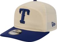 New Era Men's New Era Cream/Royal Texas Rangers Everyday 19TWENTY Adjustable Hat