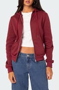 EDIKTED Avery Zip Hoodie