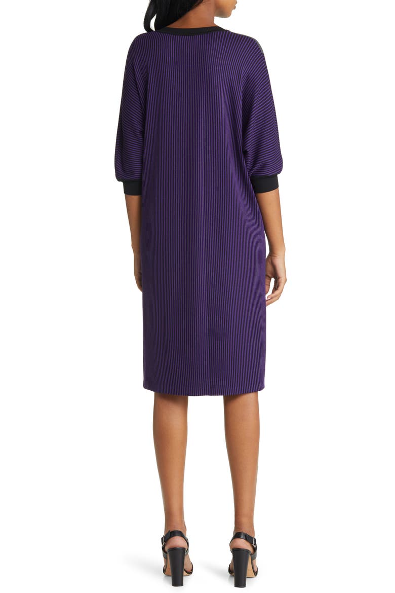 Stripe Colorblock Dress, Alternate, color, VALIENT PRPL GRNT STRLNG BLK