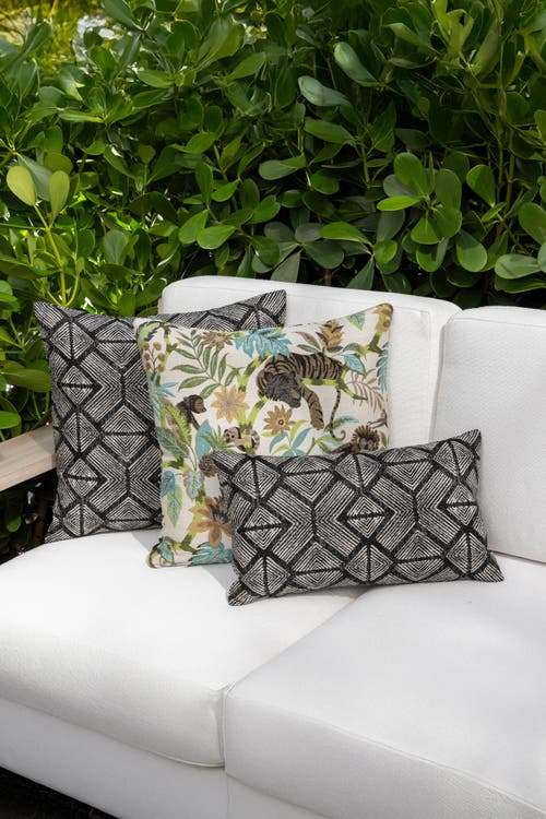 Elaine Smith Bakuba Indoor & Outdoor Woven Accent Pillow