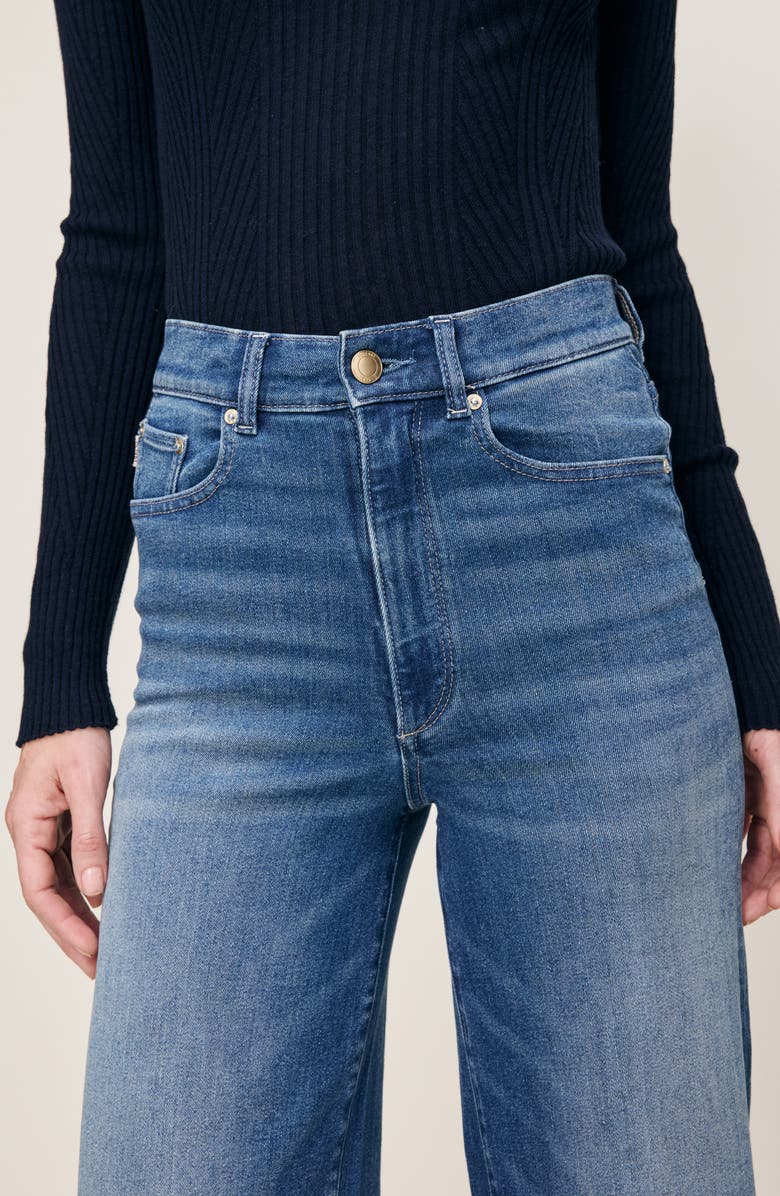 DL1961 Hepburn High Waist Wide Leg Jeans, Alternate, color, Oceanside