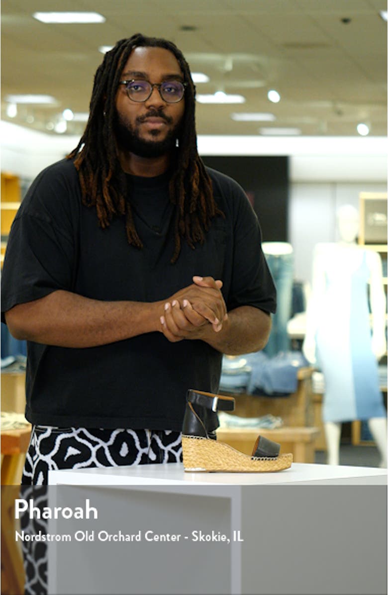 Clemens Ankle Strap Platform Wedge Sandal, sales video thumbnail