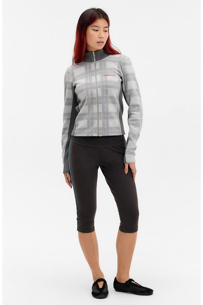 Trip Full Zip Track Jacket, Alternate, color, GREY PATTERN