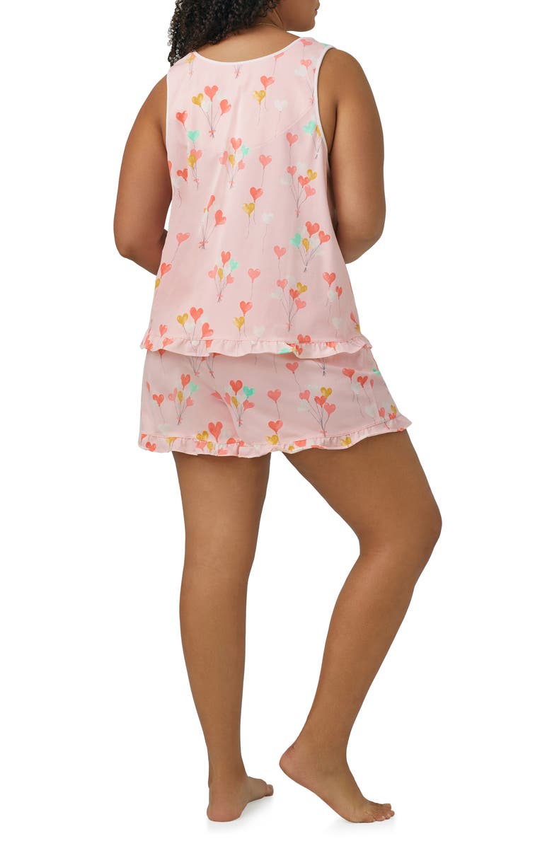 BedHead Pajamas Heart Print Organic Cotton Short Pajamas, Alternate, color,