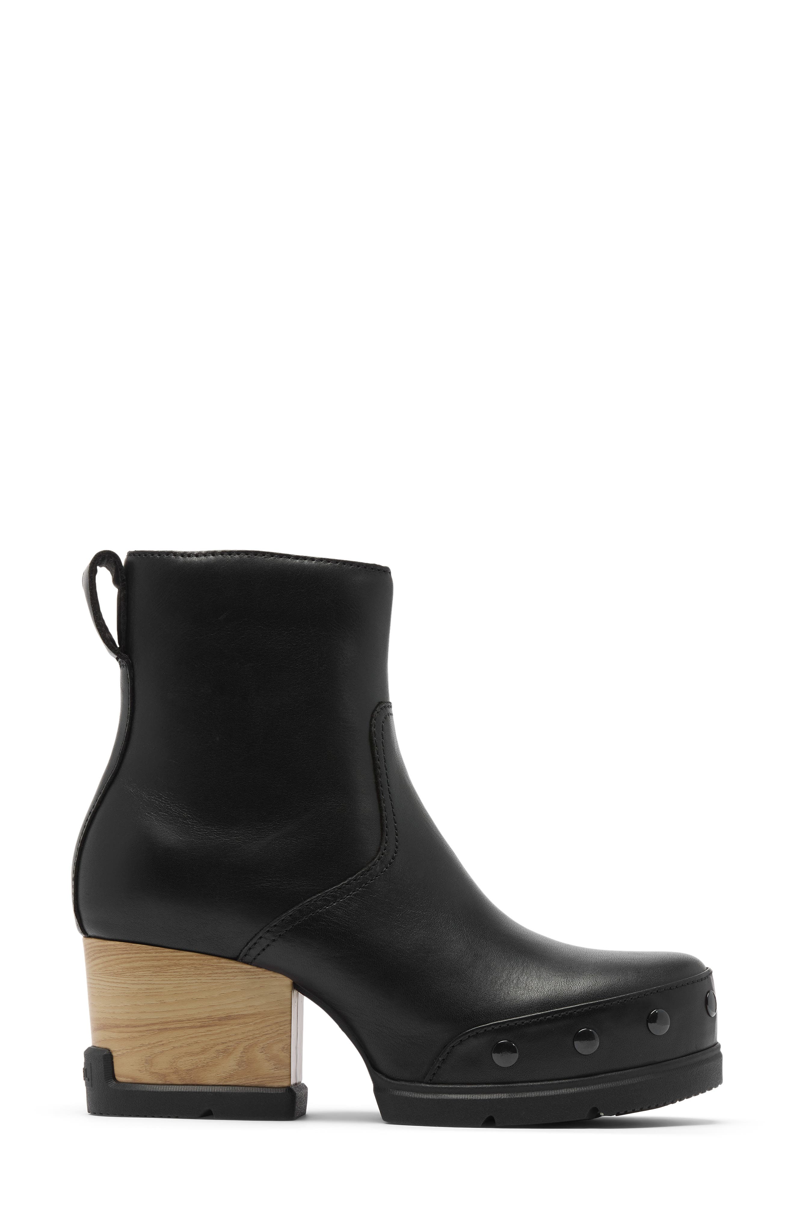 Roam'n™ Side Zip Boot, Alternate, color, BLACK/ BLACK