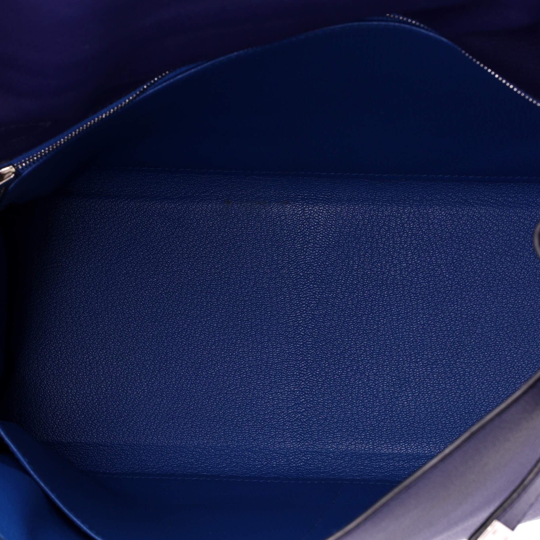 Kelly Handbag Verso Evercolor with Palladium Hardware 32, Alternate, color, Blue