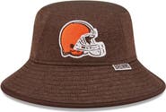 New Era Men's New Era Heather Brown Cleveland Browns Bucket Hat