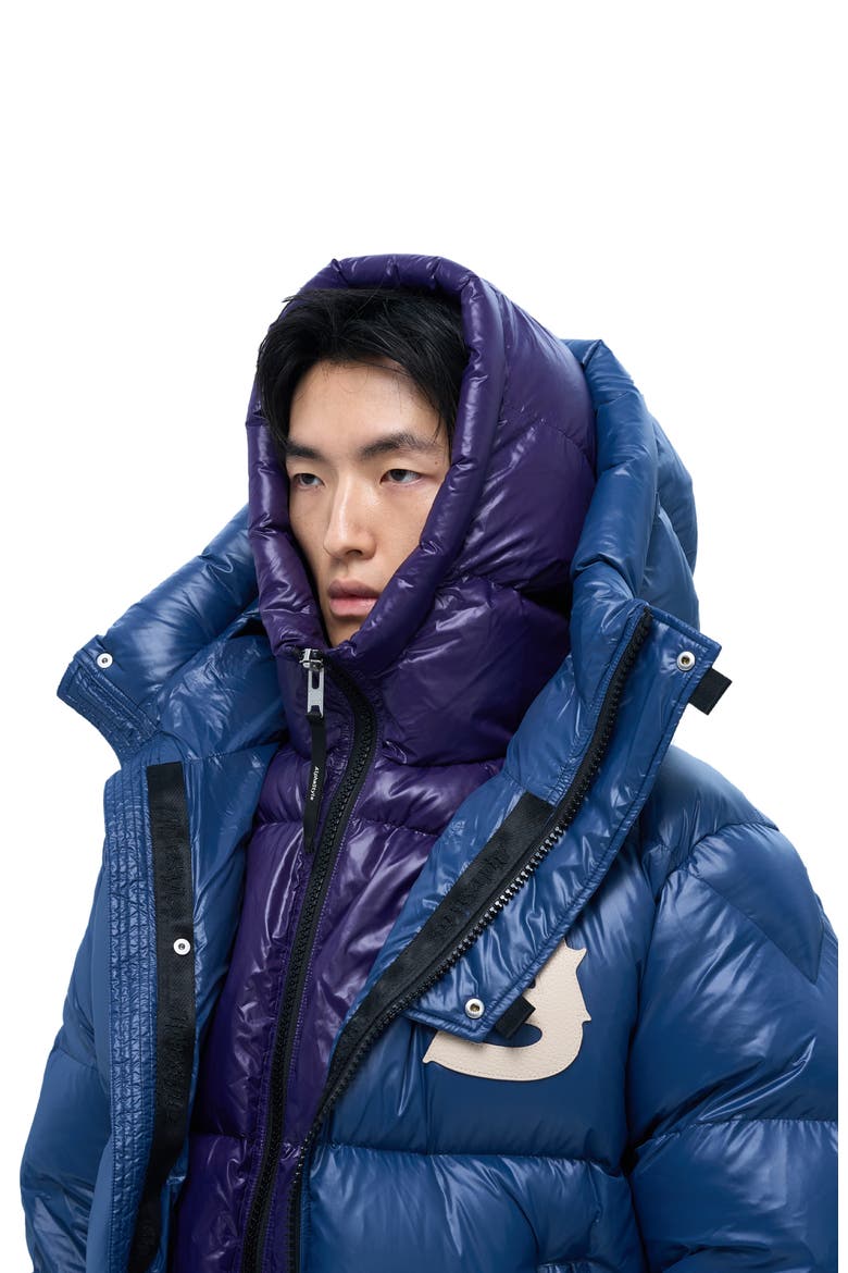 Kudu Gen Double Hood Puffer Jacket 2.0, Alternate, color, Blue