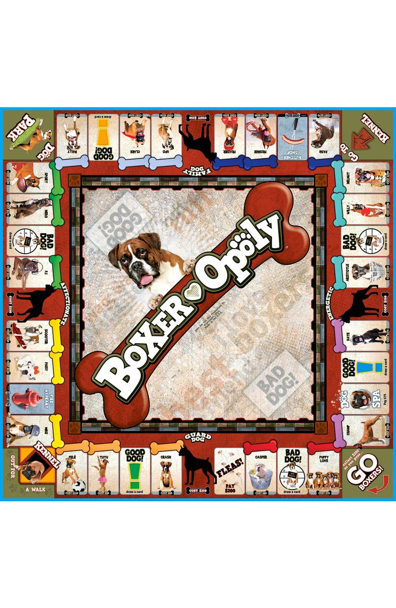 Late for the Sky Boxeropoly Monopoly Board Game, Alternate, color, Multicolored
