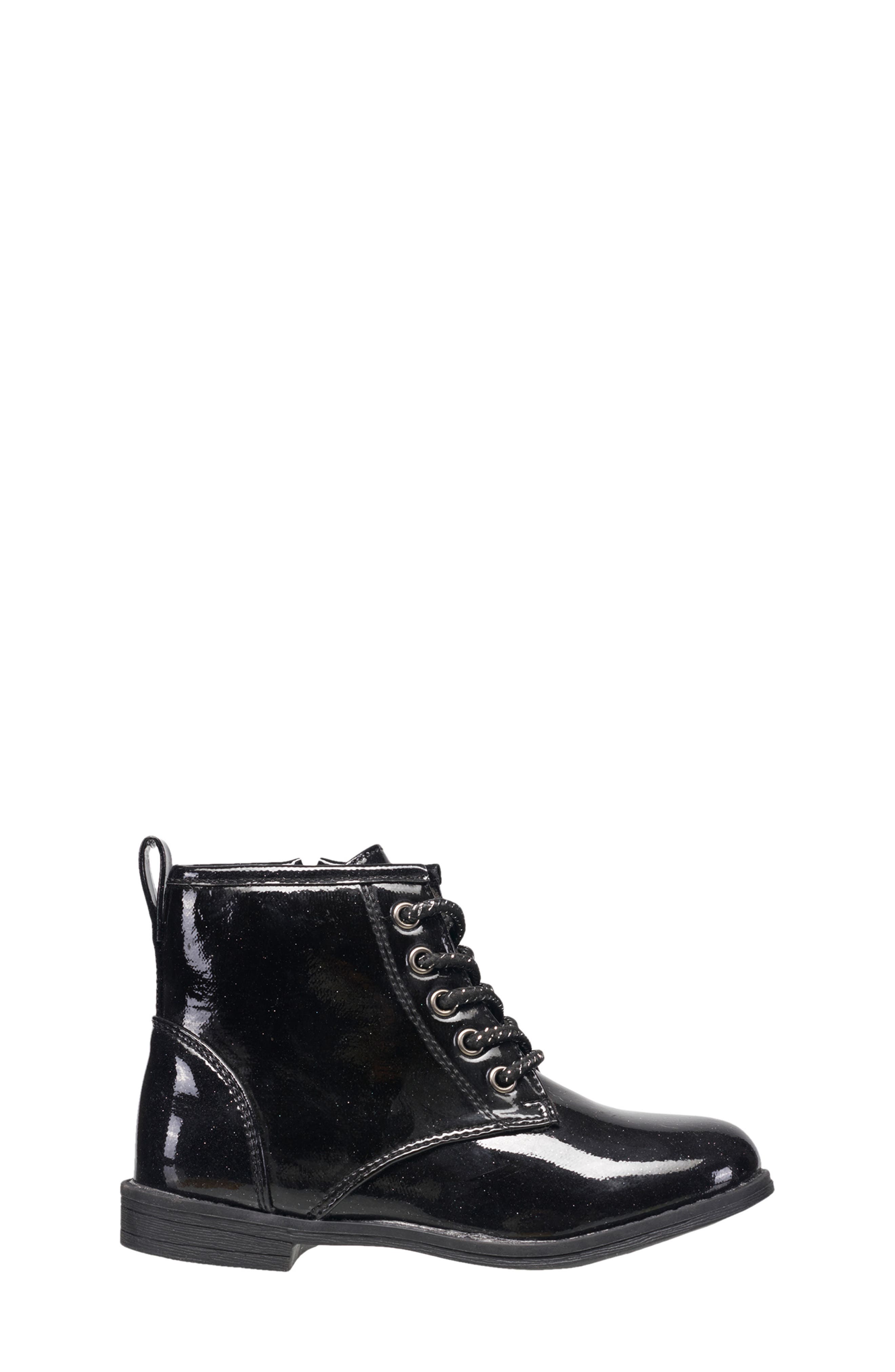 Lucky Brand Kids' Shimmer Boot, Alternate, color, Black