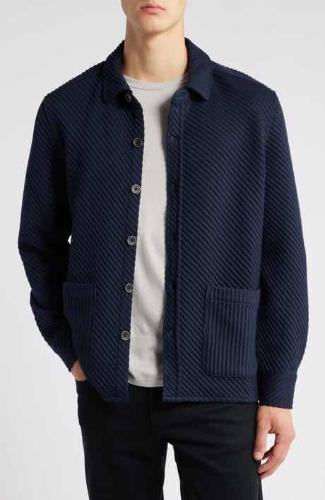 Robert Barakett Hoffburg Jacquard Overshirt