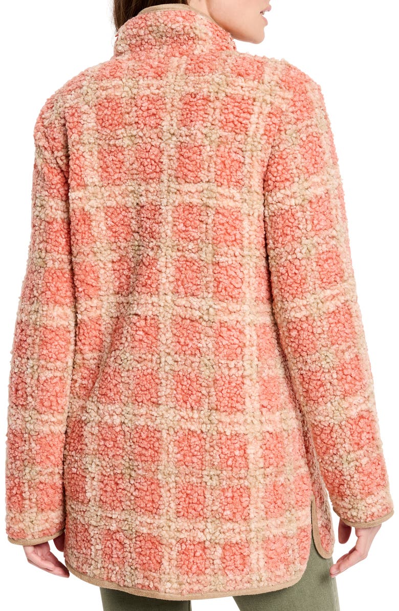 NIC+ZOE Sunset Fleece Jacket, Alternate, color, Pink Multi