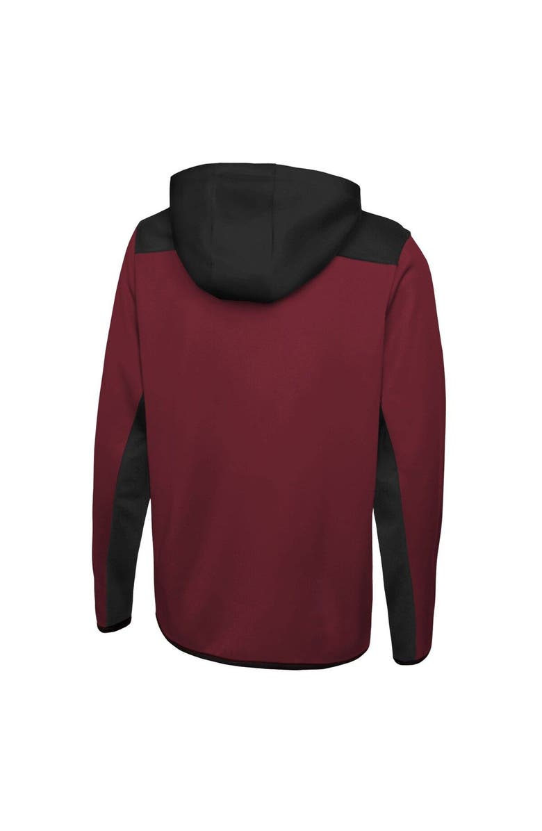 New Era Men's New Era Cardinal Arizona Cardinals Combine Authentic Hard Hitter Pullover Hoodie, Alternate, color, Cardinal