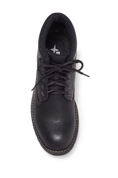 Eastland Finn Plain Toe Boot In Black