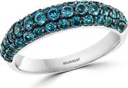 EFFY Pavé London Blue Topaz Ring