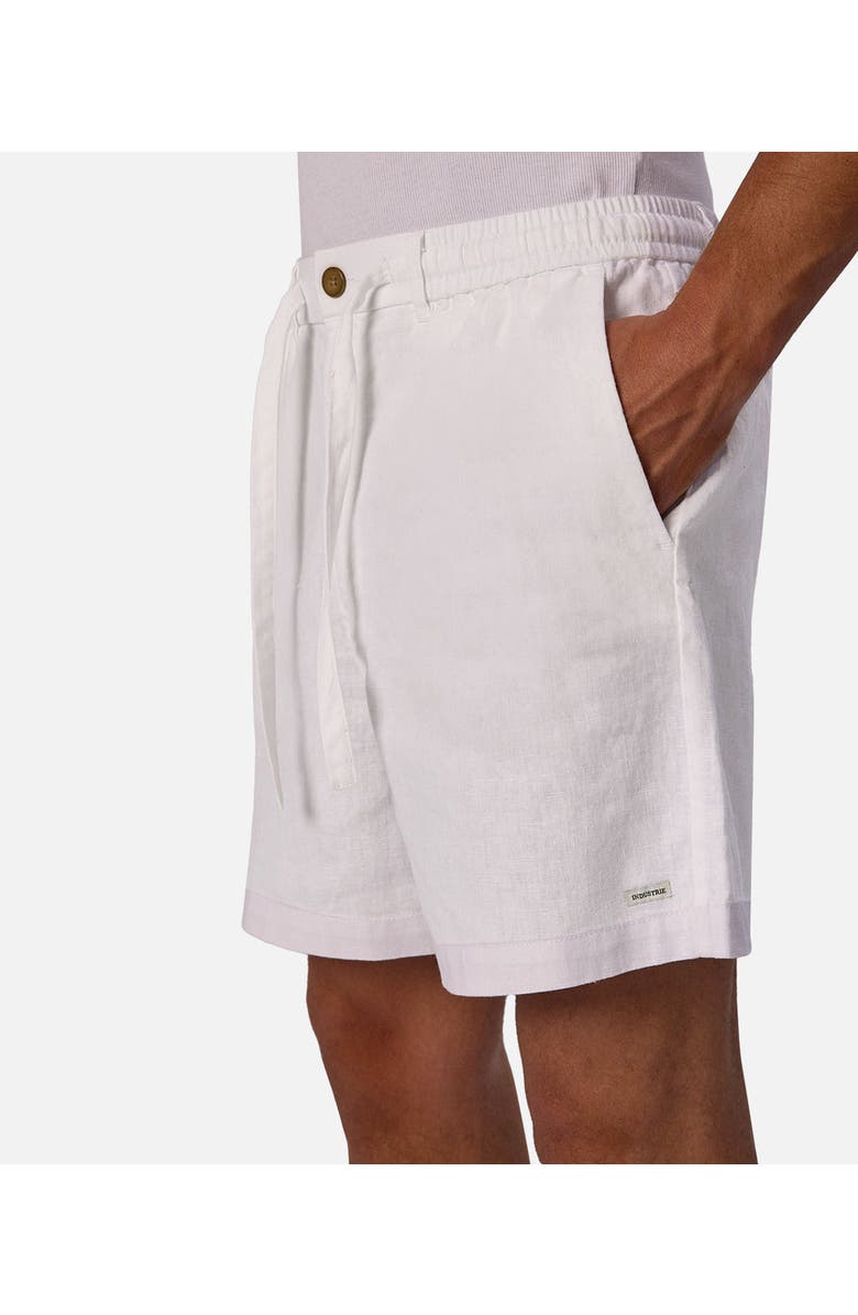 Industrie Australia The Palma Linen Short, Alternate, color, Off White
