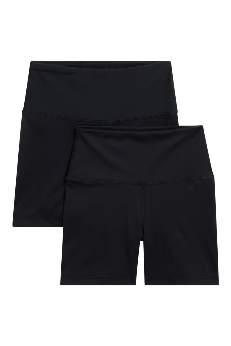 Pack of 2 Butter Tech Hudson Everyday Bike Shorts, Main, color, BLACK/ BLACK