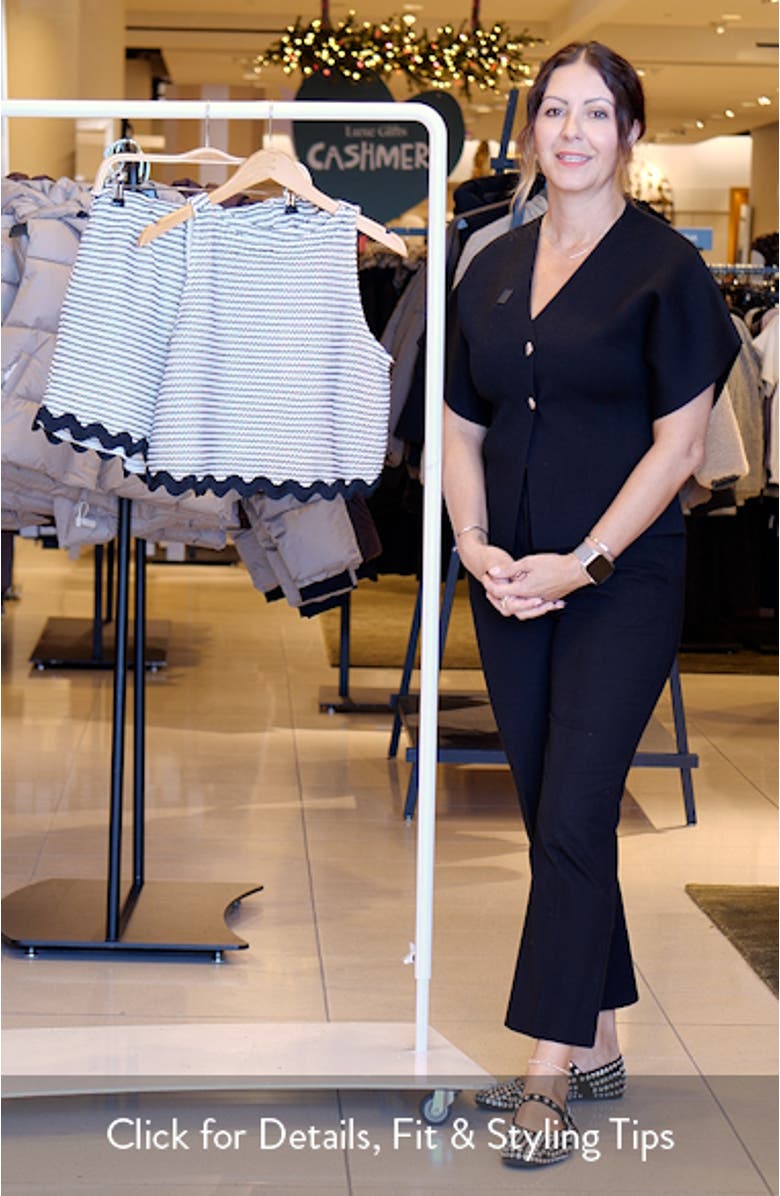 Caty Rickrack Trim Tank & Shorts Set, sales video thumbnail