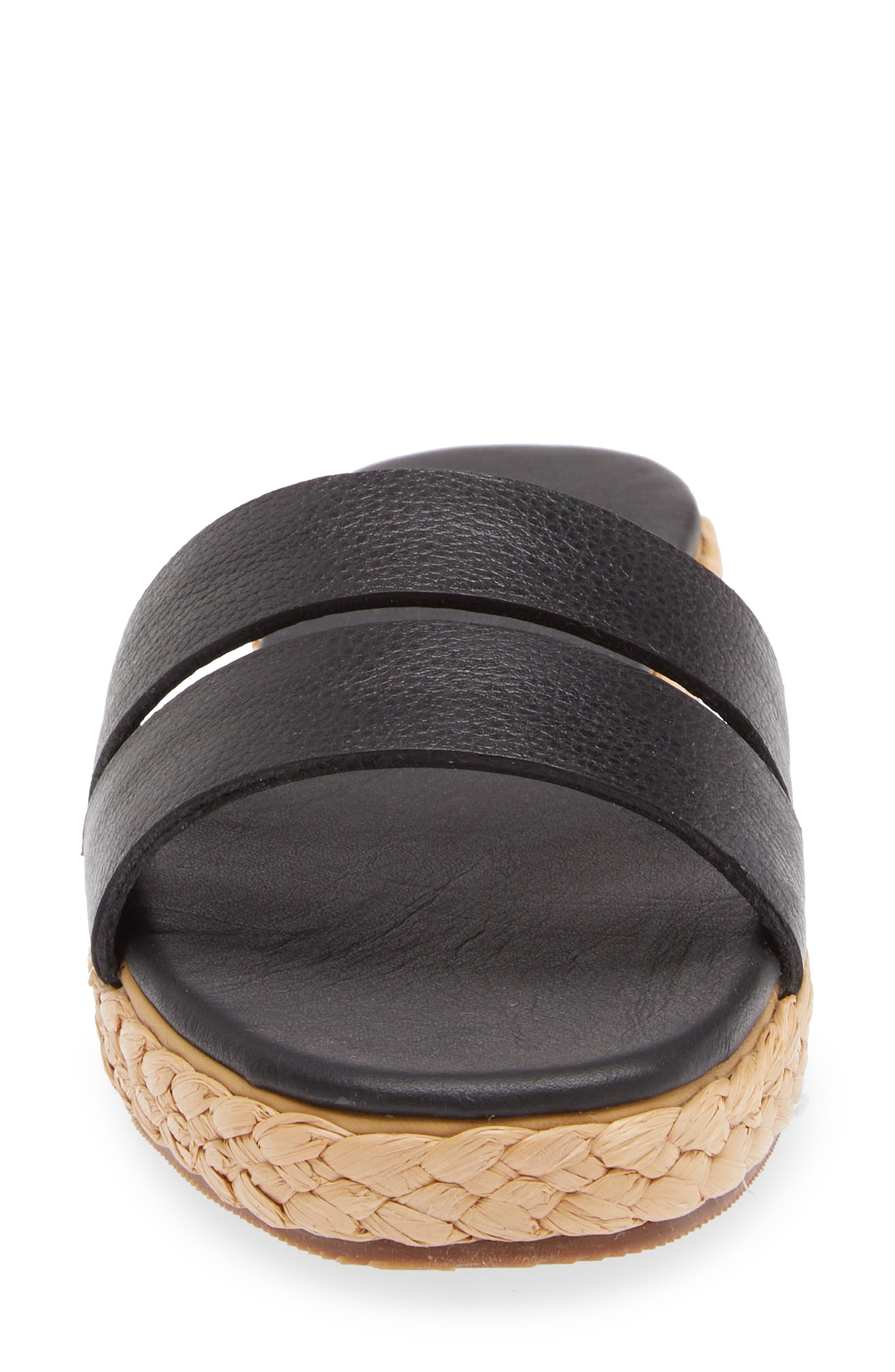 Kaanas Dantita Espadrille Platform Slide Sandal, Alternate, color, 