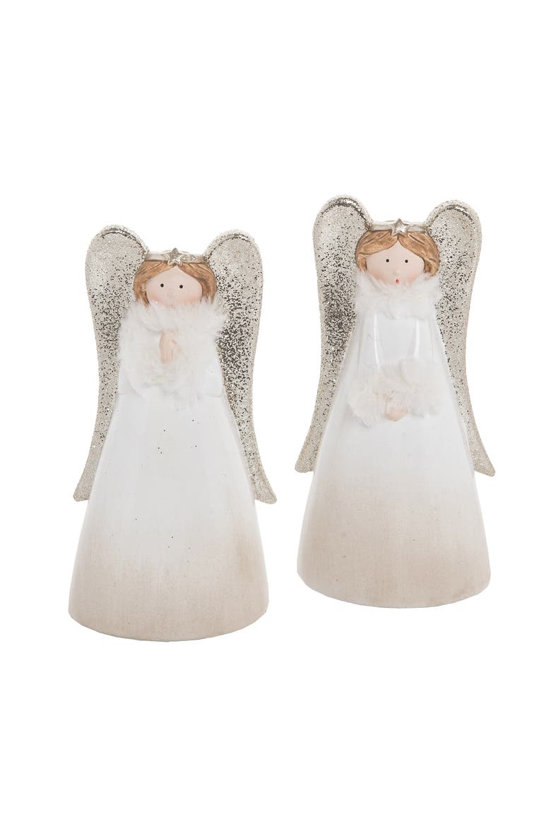 Pretty Angel Set of 2, Main, color, White