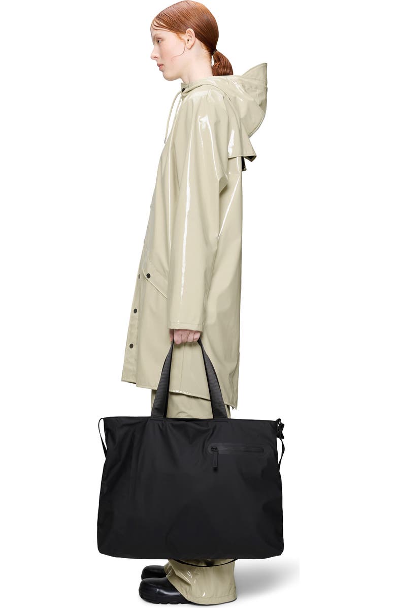 Rains Dash Messenger Tote Bag, Alternate, color, Black