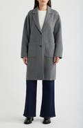 Eileen Fisher Long Wool Coat