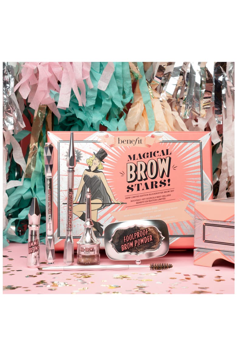 Benefit Magical Brow Stars Set (Limited Edition), Alternate, color, 03 LIGHT WARM BROWN