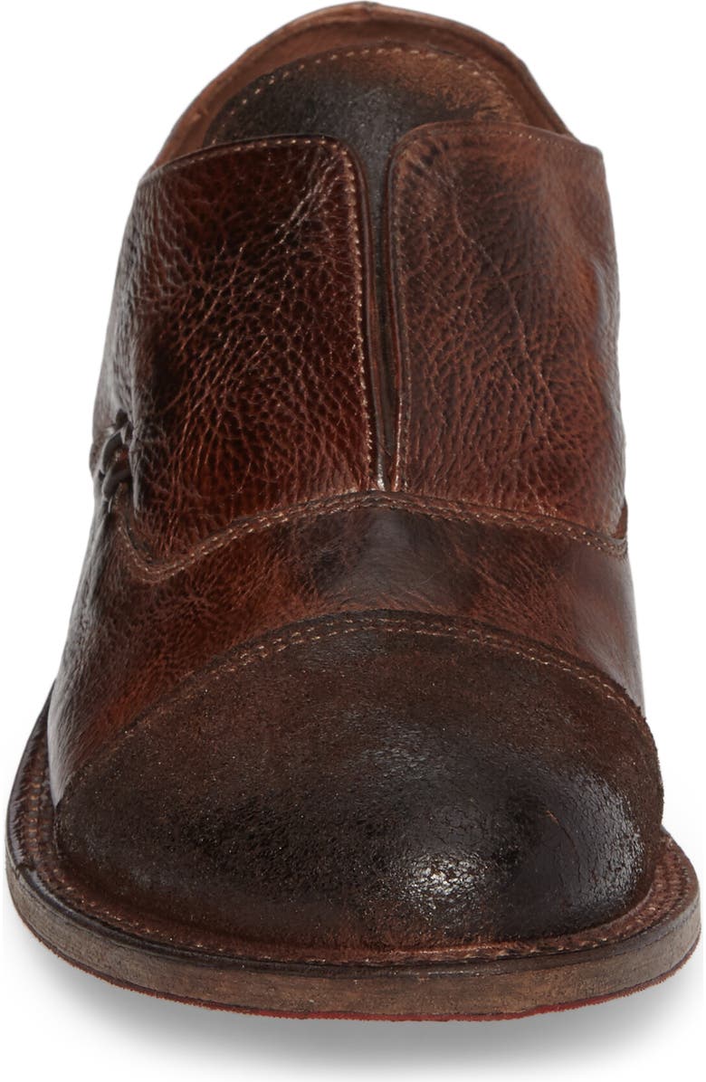 Bed Stu Rose Cap Toe Oxford, Alternate, color, Teak Dip Dye