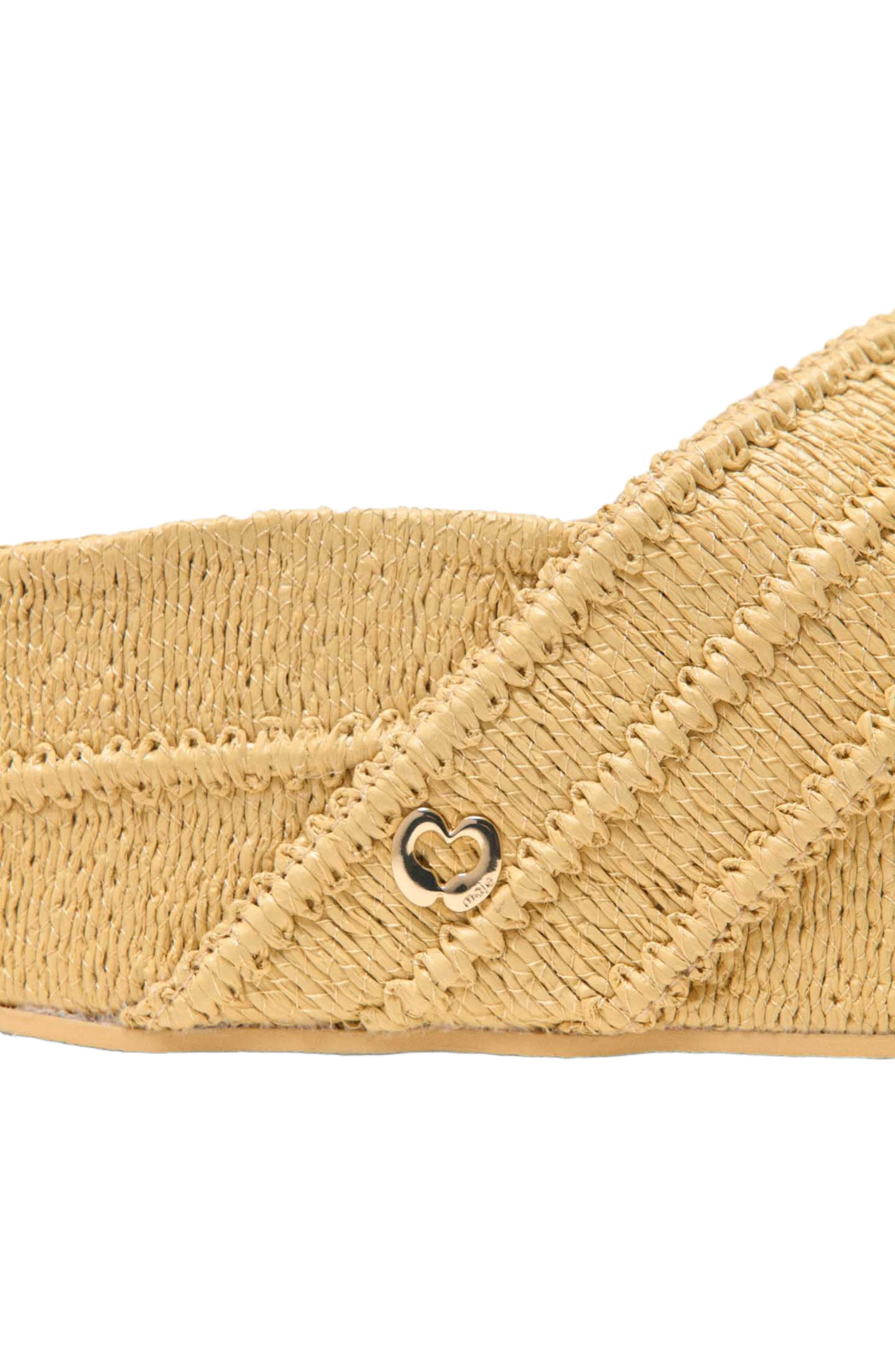 maje Platform sandals, Alternate, color, Beige