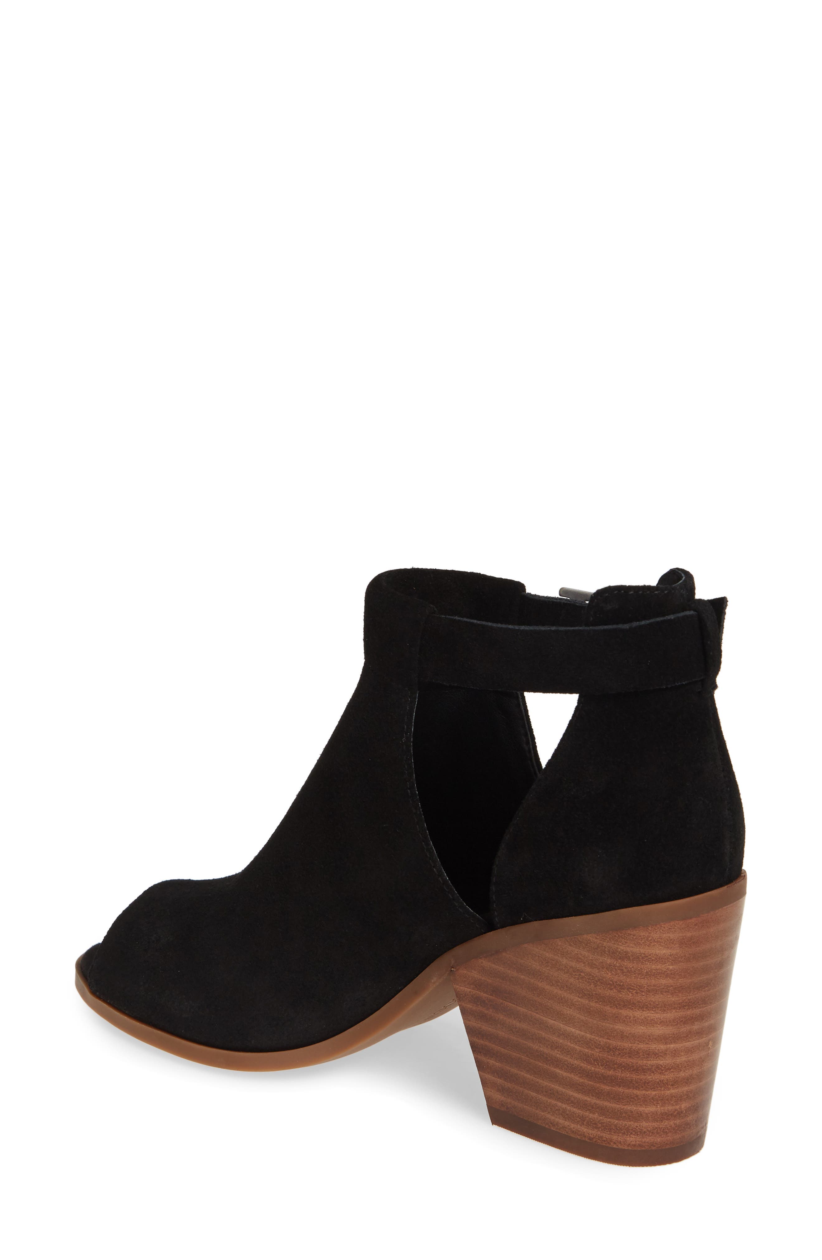 Sole Society Caprica Open Toe Bootie, Alternate, color, 