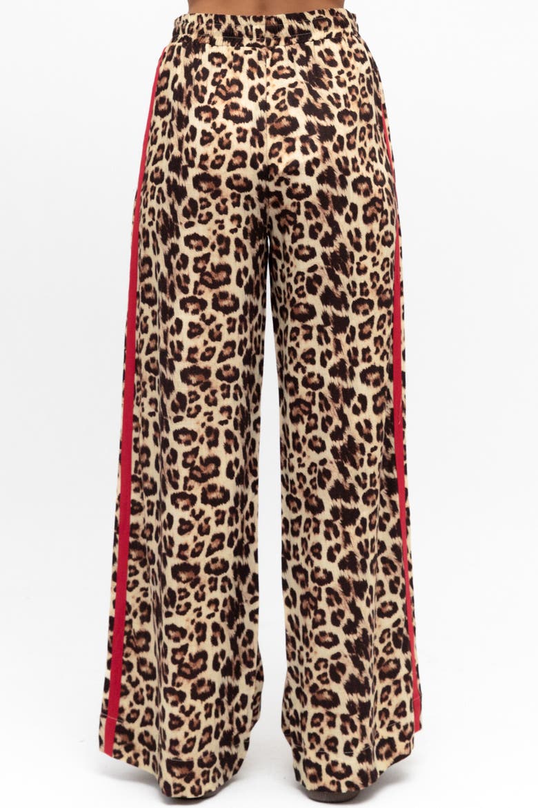 Leopard Sporty Pant, Alternate, color, Leopard