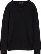 XRAY Kids' Basic V-Neck Sweater