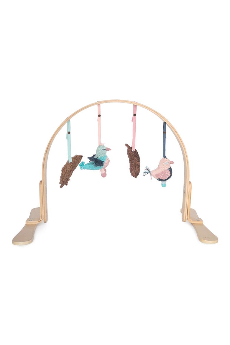 Wooden Jungle Play Gym, Main, color, BIRCH